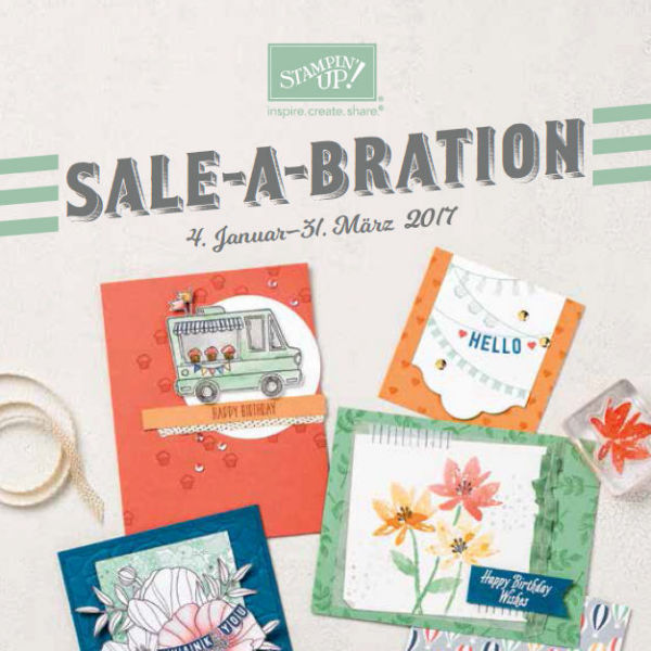 2017 Stampin' Up! Sale-A-Bration