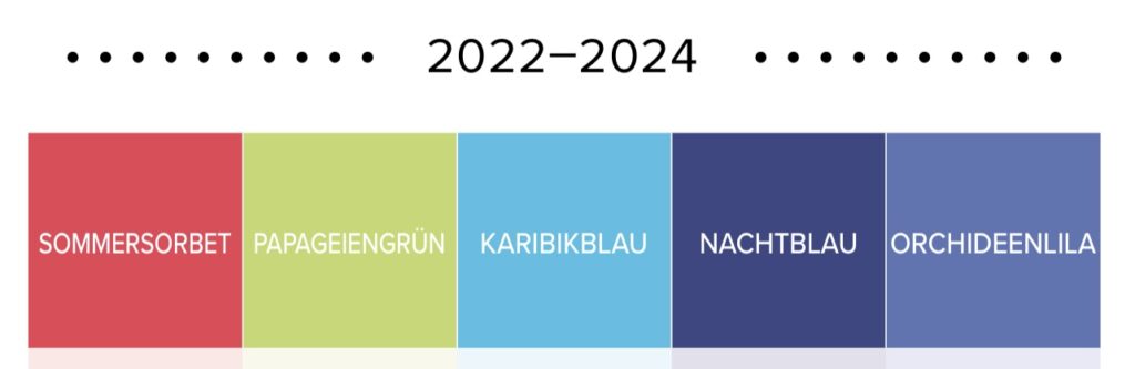 In Color Farben 2022-2024