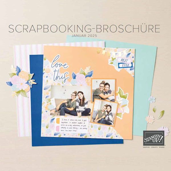 2025 Stampin Up Scrapbooking Broschuere