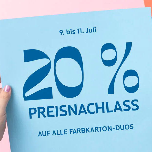 Farbkarton Duos